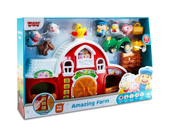 Jucarie interactiva - La ferma PlayLearn Toys