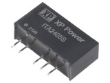 Convertor DC/DC 1W 24V la 5V/-5V SIP 50kHz