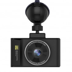 Resigilat Camera Video Auto DVR Techstar® H3 Pro Ultra HD 4K, Procesor 96660, Display 3" IPS, GPS Logger, WiFi Android & iOS