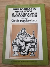 Bibliografia analitica a literaturii romane vechi, C. Velculescu, M. Moraru,1978