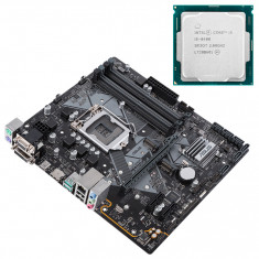 Placa de Baza Asus PRIME B360M-A, Socket 1151 + Procesor Intel Core i5-8400 2.80 - 4.00GHz + Cooler si Shield + SSD 240GB NVMe NewTechnology Media foto