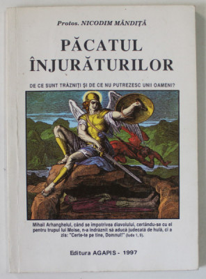 PACATUL INJURATURILOR - DE CE SUNT TRAZNITI SI DE CE NU PUTREZESC UNII OAMENI de NICODIM MANDITA , 1997 foto