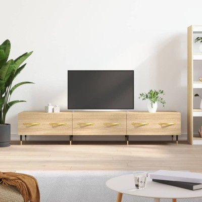 vidaXL Dulap TV, stejar sonoma, 150x36x30 cm, lemn prelucrat foto