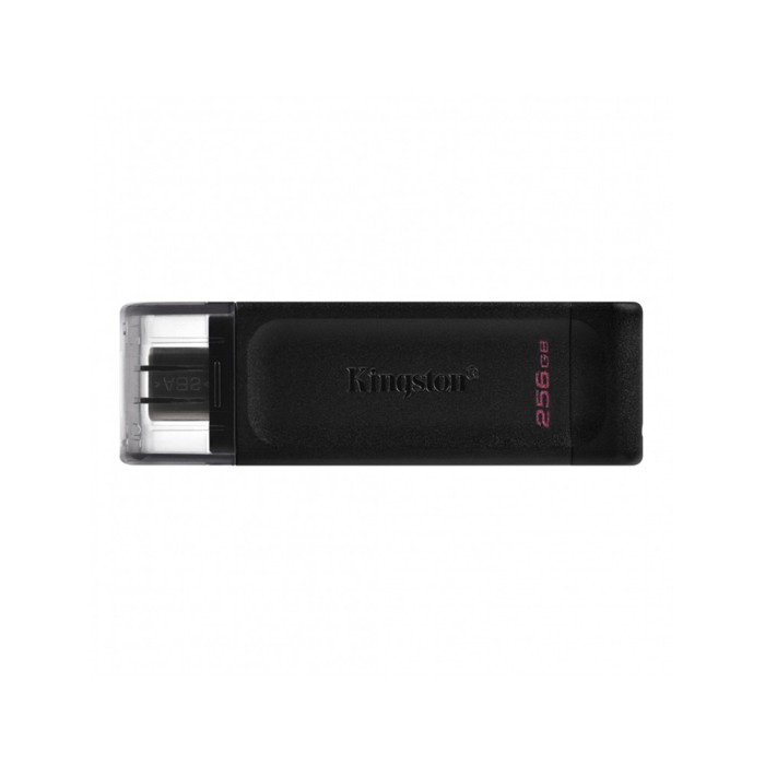 Memorie externa 256GB, Type C Kingston DT70, negru, DT70256GB