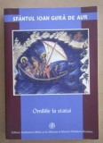 Ioan Gura de Aur - Omiliile la statui