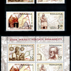 Romania 2006, LP 1730 + a, Ziua Marcii Decebal, serie + colita MNH! LP 12,50 lei