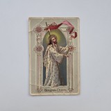 Carte Postala tematica pascala - Paste Fericit!, litografie embosata, necirculata, ca. 1910