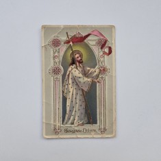 Carte Postala tematica pascala - Paste Fericit!, litografie embosata, necirculata, ca. 1910