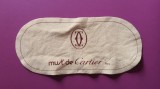 Cartier must ,lavetă piele ptr șters ochelarii .originală Cartier
