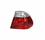 Stop spate, lampa Bmw Seria 3 (E46), Sedan, 06.1998-09.2001, model: Sedan, montare spate, dreapta, fara pompa vacuum; rosu-alb; fara soclu bec; exter