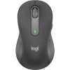 Mouse Wireless Nou LOGITECH Signature M650 Large stanga, Dual Mode, 2000 dpi, Bluetooth, Grafit
