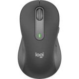 Mouse Wireless Nou LOGITECH Signature M650 Large stanga, Dual Mode, 2000 dpi, Bluetooth, Grafit
