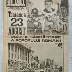 Revista SPORT nr. 8 - August 1989