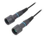 Patch Cord Fibră Optică Duplex Multimod Baionetă