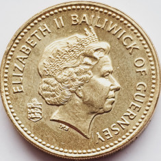 2442 Guernsey 1 pound lira 2003 Elizabeth II (4th portrait) km 110 UNC