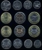 Set Monede Botswana 5 Thebe - 5 Pula 2013 UNC, Colectie Completa KM31-KM37