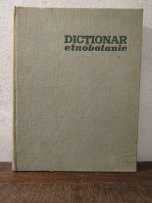 Dicționar etnobotanic - Al. Borza foto