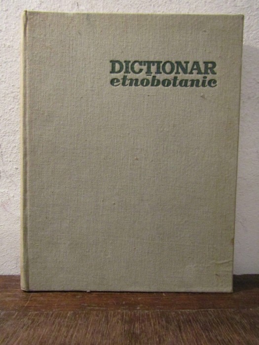 Dicționar etnobotanic - Al. Borza