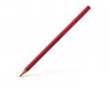 Creion grafit B triunghiular grip 2001 rosu Faber-Castell