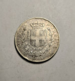 Italia 5 Lire 1870 Frumoasa, Europa
