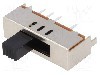 Intrerupator glisant, 3 pozitii, SP3T, ON-ON-ON, KNITTER-SWITCH - MFP 231 P