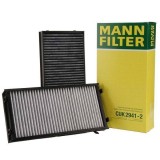Filtru polen habitaclu BMW X5, X6 carbon Mann 13925 CUK2941-2-1