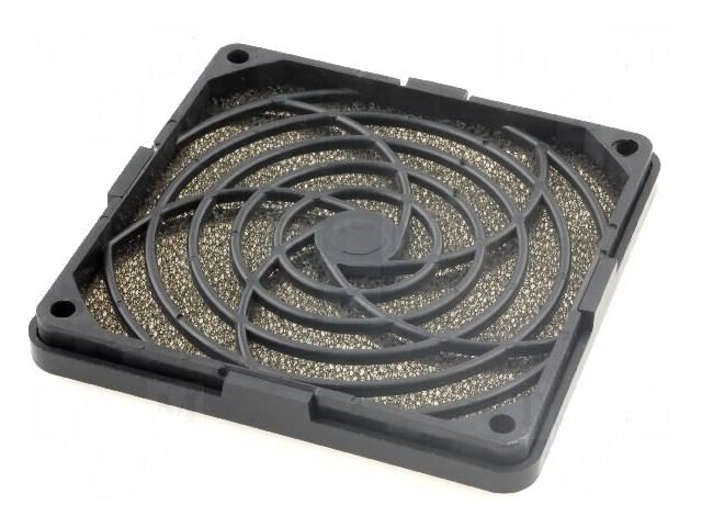 Protecție Plastic 92x92mm cu Filtru 30ppi și Șurub