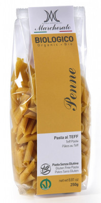 Penne din teff bio fara gluten 250g Marchesato foto