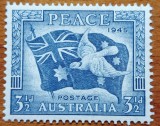 AUSTRALIA-1945-''pPACEA'-1v. cat Yv= 10e''-NEstampilat-MNH-Vezi-Scan
