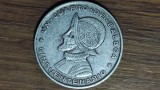 AG10 Panama - moneda raruta argint 0.900 - 1/4 cvarto balboa 1953 - aniversara 50 ani de republica
