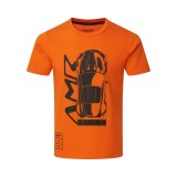 Aston Martin tricou de copii AMR Graphic orange 2026 - S (dětsk&eacute;)