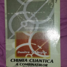 Chimia cuantica a combinatiilor complexe / Dumitru D. Negoiu