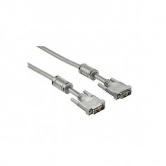 Hama 45076 Cablu DVI - DVI Single Link gri 1.8m foto