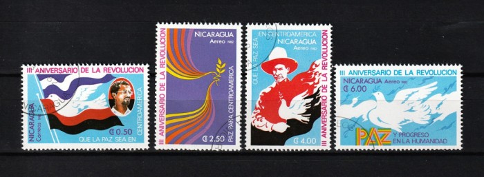 Nicaragua, 1982 | A 3-a aniversare a revoluţiei - Politică, evenimente | aph