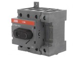 Separator-&icirc;ntrerupător 4 Poli pentru șină DIN 80A OT, ABB
