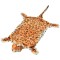Gossi covor cu model leopard 139 cm plus maro