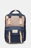 Doughnut Rucsac femei, culoarea albastru marin, mare, material neted