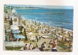 RF142 - Carte Postala - Eforie. Pe plaja, circulata 1961