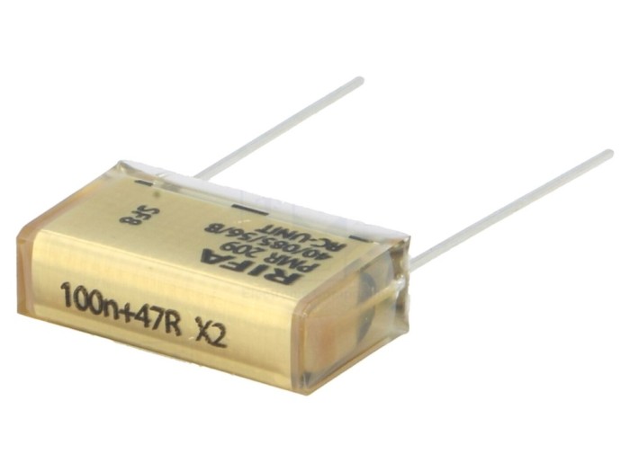 Filtru RC THT 100nF 100&Omega;