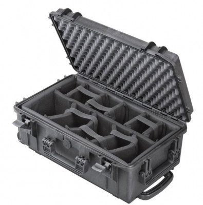 Hard case MAX520CAMTR cu roti pentru echipamente de studio foto