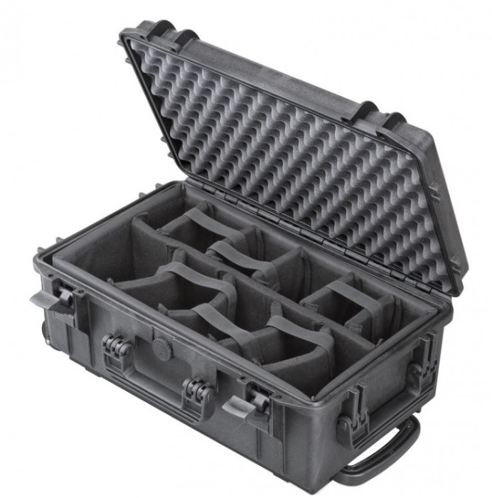 Hard case MAX520CAMTR cu roti pentru echipamente de studio