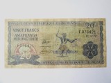 Rara! Burundi 20 Francs 1970,bancnota din imagini la cel mai mic pret