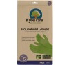 Manusi Cauciuc Natural Uz Casnic If You Care, Marimea S - Reutilizabile, Compostabile