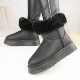 Cumpara ieftin Cizme Tip Ugg De Dama 2336 Negre