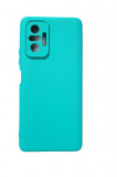 Husa silicon compatibila cu Xiaomi Redmi Note 10 Pro 4G Roz Turcoaz, Turquoise