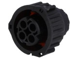 Conector Circular 2.5mm 4 PIN Mamă pe Cablu