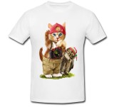Cumpara ieftin Tricou &quot; Pisica si bufnita &quot;