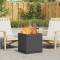 vidaXL Cuptor de foc Negru 48 x 48 x 50 cm Oțel laminat la rece 858986