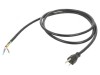Cablu de alimentare NEMA 5-15, 3x14AWG, 2m, negru
