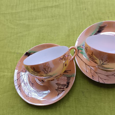 Portelan japonez fin, set de cafea tete a tete